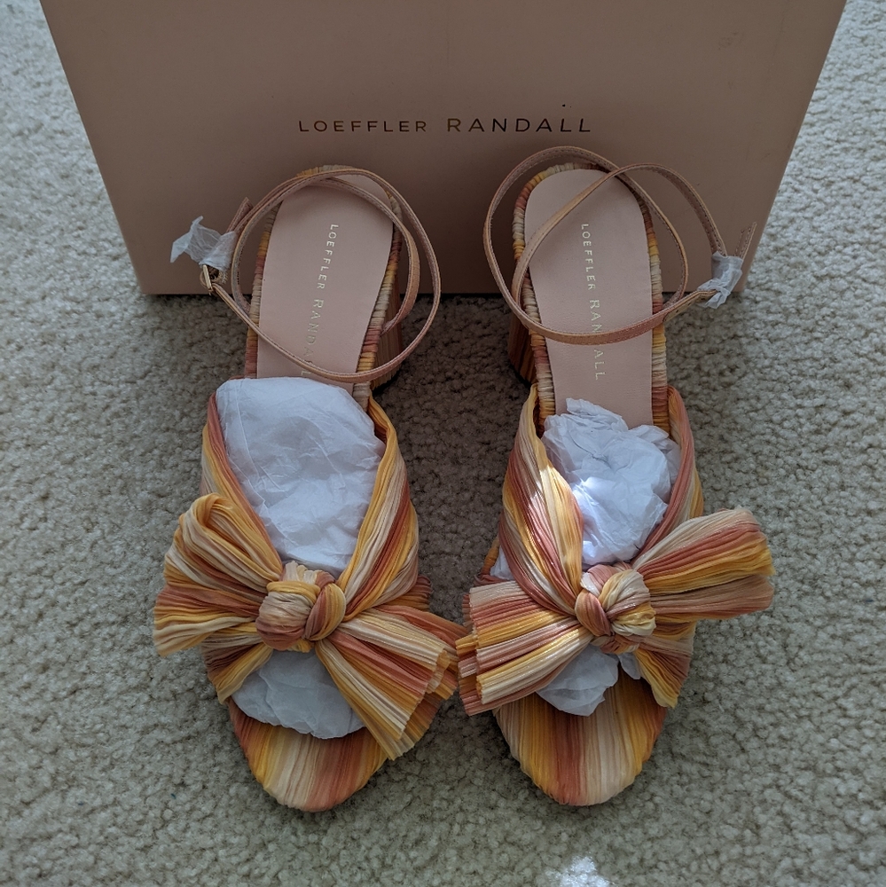 NEW / Loeffler Randall heeled sandals /size 9